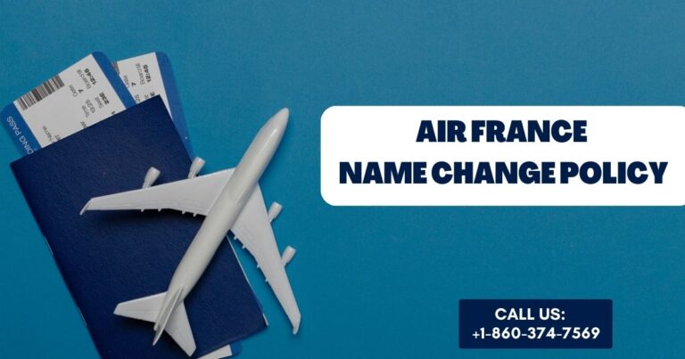Can I change name on Air France ticket?