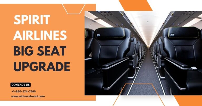 Spirit Airlines Big Seat Upgrade