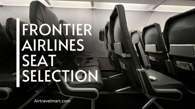 Frontier Airlines Seat Selection – Pick a Seat